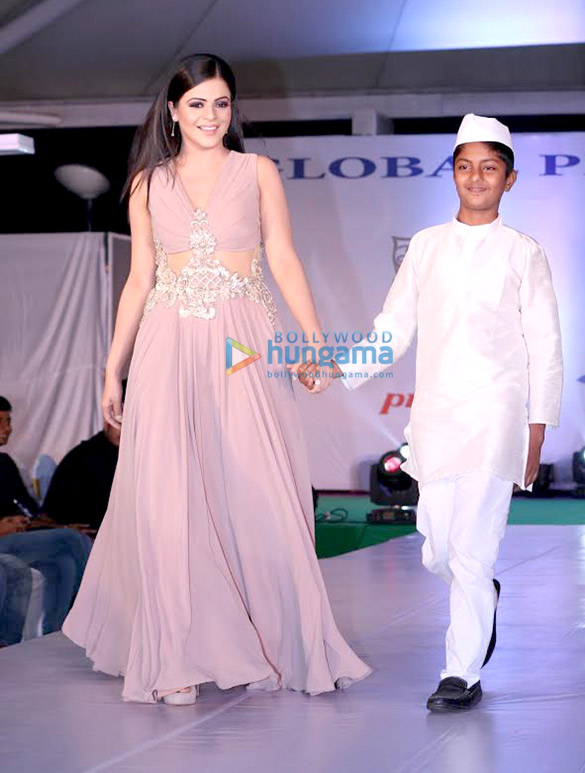 celebs walk the ramp at the global peace initiative 12