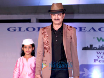 Celebs walk the ramp at the 'Global Peace Initiative'