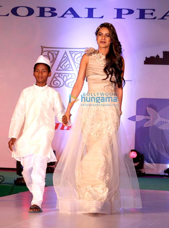 celebs walk the ramp at the global peace initiative 3