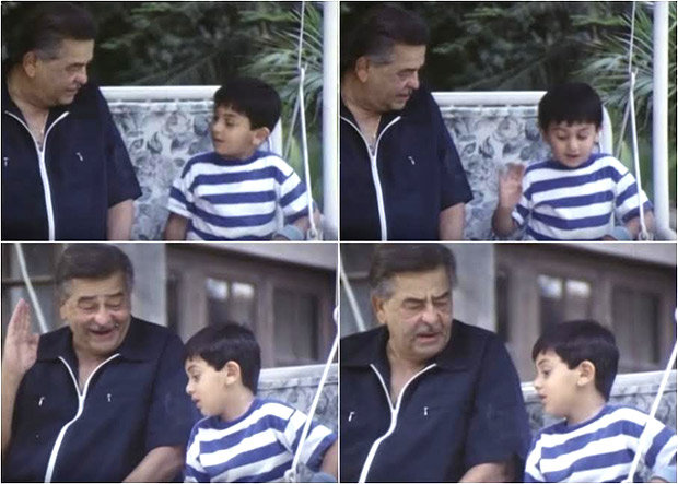 Check out This throwback photo of toddler Ranbir Kapoor with grandfather Raj Kapoor is adorable