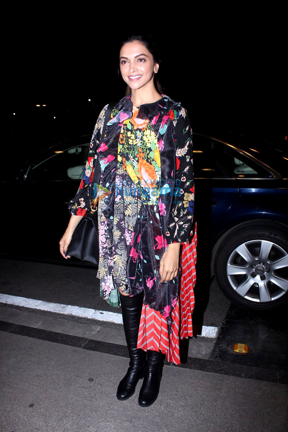 Deepika Padukone departs for Rotterdam Deepika Padukone departs for Rotterdam