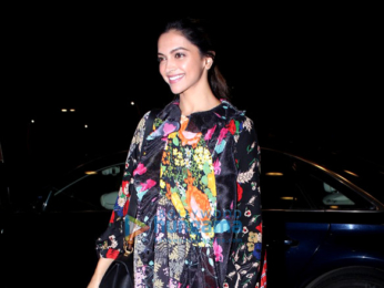 Deepika Padukone departs for Rotterdam