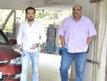 Emraan Hashmi, Esha Gupta and Ileana DCruz snapped post 'Baadshaho' cast meeting