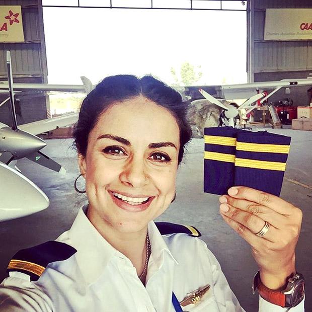 Check out: Gul Panag gets her Private Pilot License