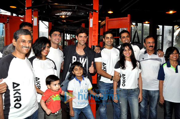 Hrithik Roshan graces his personal trainer’s Gym launch