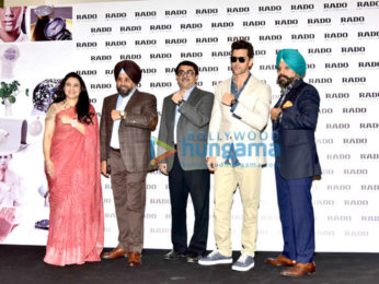 Hrithik Roshan at the launch of Rado's new watch in Delhi