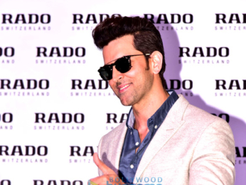 Hrithik Roshan at the launch of Rado's new watch in Delhi