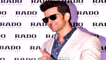 Hrithik Roshan at the launch of Rado’s new watch in Delhi