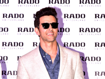 Hrithik Roshan at the launch of Rado's new watch in Delhi