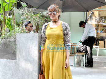 Huma Qureshi snapped in Bandra