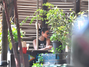 Ileana DCruz snapped post lunch at Suzette