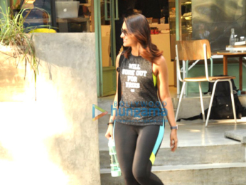 Ileana DCruz snapped post lunch at Suzette