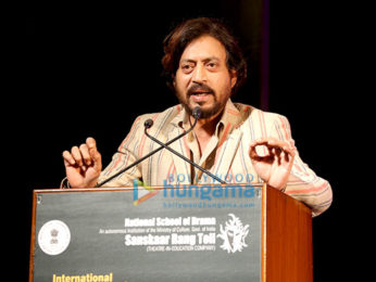 Irrfan Khan graces the '13th Jashn-e-Bachpan' children's theatre festival