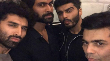 Check out: Karan Johar pouts it out with Arjun Kapoor, Aditya Roy Kapur and Rana Daggubati