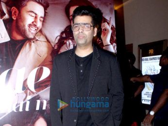 Karan Johar promotes 'Ae Dil Hai Mushkil' with movie watching patrons