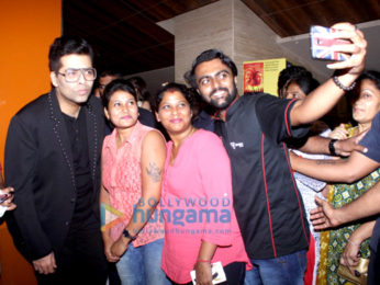 Karan Johar promotes 'Ae Dil Hai Mushkil' with movie watching patrons
