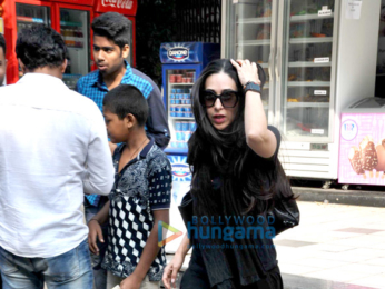 Karisma Kapoor snapped shopping in Bandra