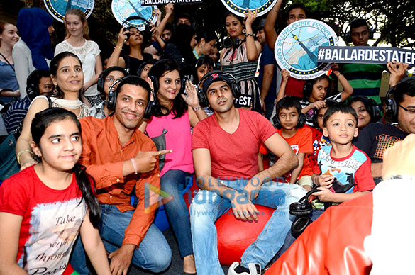kartik graces the screening of pkp2 at balllard estate festival 2