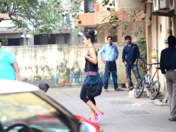 Katrina Kaif snapped post her gym session