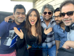 On The Sets Of The Movie Mubarakan