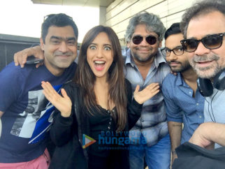 On The Sets Of The Movie Mubarakan
