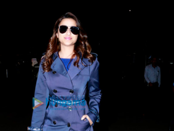 Parineeti Chopra, Amy Jackson and Himesh Reshammiya snapped at the airport