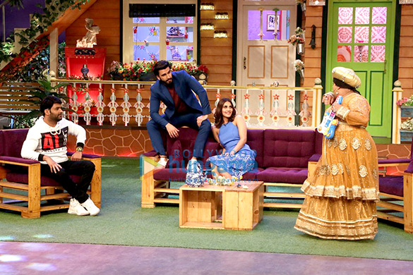 promotion of befikre on the sets of the kapil sharma show 18