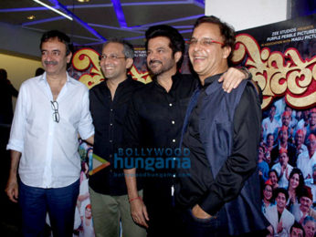 Rajkumar Hirani & Vidhu Vinod Chopra snapped at the screening of Ventilator
