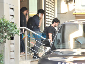 Ranbir Kapoor and Ayan Mukerji snapped post dance rehearsal in Khar