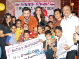Ranbir Kapoor & Anushka Sharma grace Bhamla Foundation’s Diwali celebrations with special kids
