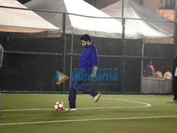 Ranbir Kapoor & others snapped at a charity football match