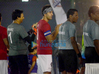Ranbir Kapoor & others snapped at a charity football match