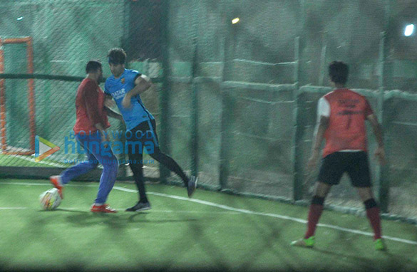 ranbir snapped during football practice 2