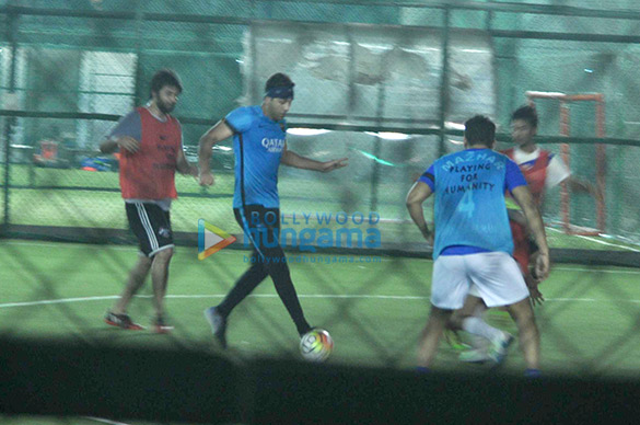 ranbir snapped during football practice 3