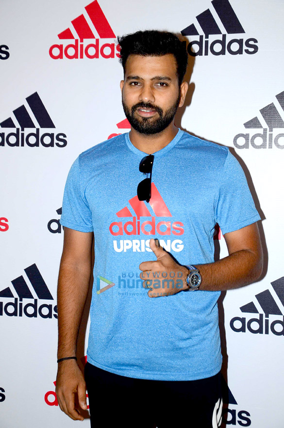 rohit sharma unveils new collection by adidas 2