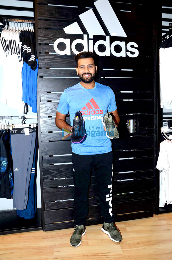 rohit sharma unveils new collection by adidas 4