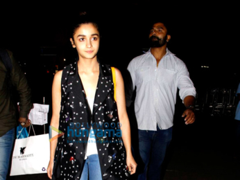 Shah Rukh Khan & Alia Bhatt depart for Delhi to promote ‘Dear Zindagi’