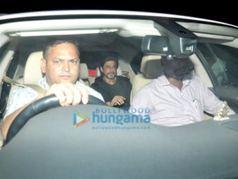 Shah Rukh Khan, Sohail Khan, Sunil Shetty & Sooraj Pancholi snapped post a party at Salman Khan's place