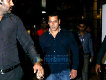 Salman Khan spotted at the international airport