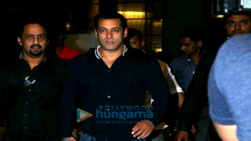 Salman Khan spotted at the international airport