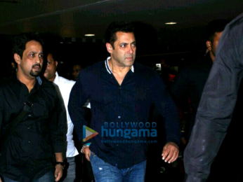 Salman Khan spotted at the international airport