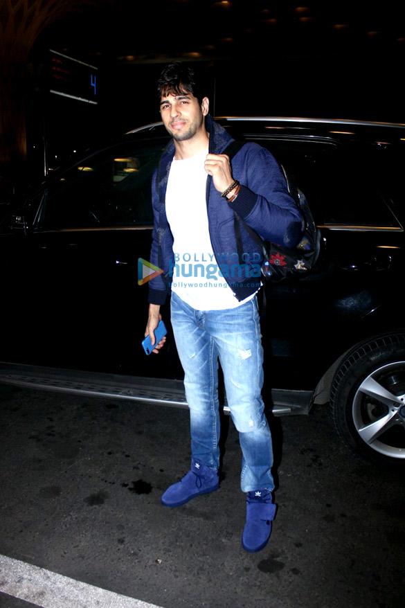 sidharth malhotra departs for new zealand 4
