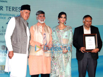 Sonam Kapoor graces Mother Teresa Memorial International Awards