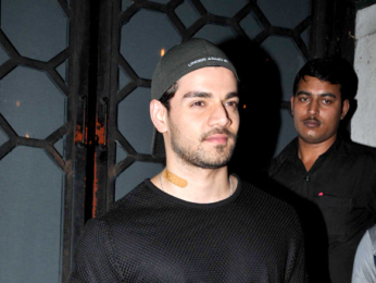 Sooraj Pancholi snapped post dinner in Bandra
