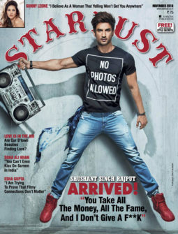 Sushant Singh Rajput On The Cover Of Stardust