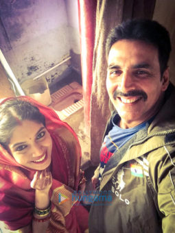 On The Sets Of The Movie Toilet - Ek Prem Katha