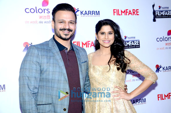 vivek sai tamhankar at filmfare awards marathi 2016 2