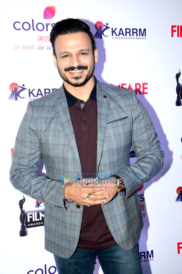 vivek sai tamhankar at filmfare awards marathi 2016 5