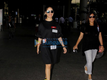 Yami Gautam snapped at the domestic airport