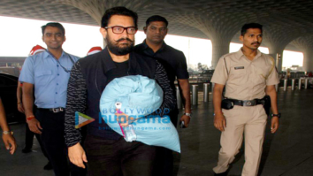 Aamir Khan and the cast leave for Delhi to promote ‘Dangal’
